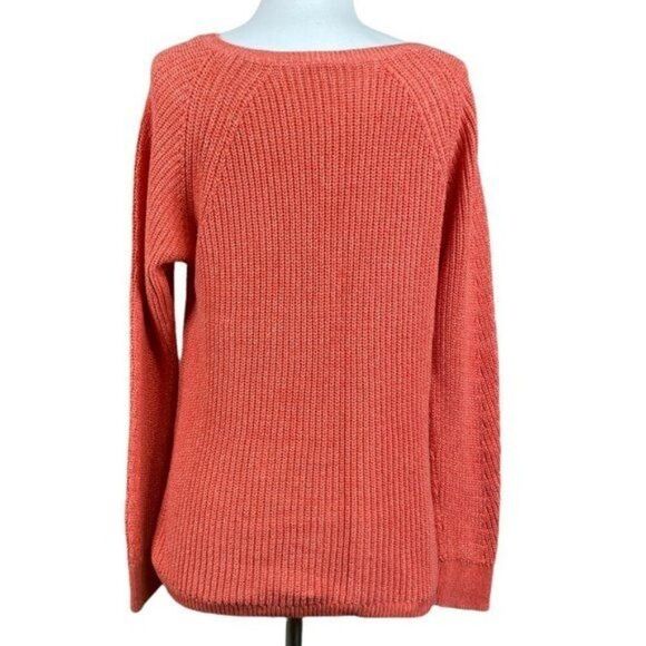 GAP Sweater Coral Size Small - Picture 2 of 5